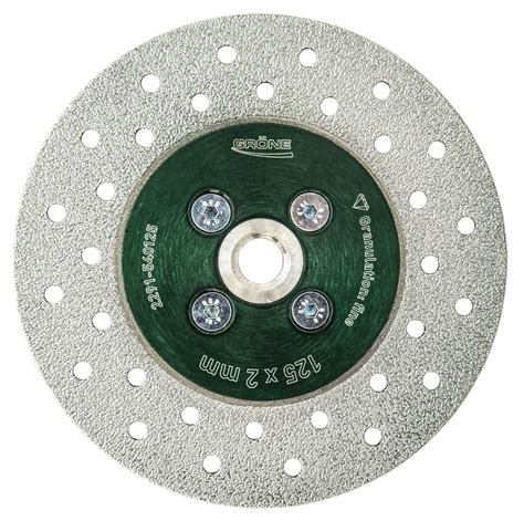 Disque diamant de meulage et de coupe GMB VB HTC 125 GRÖNE Disque