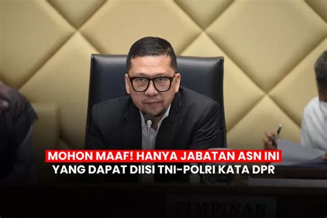 Amanat Uu Asn No 20 Tahun 2023 Hanya Ini Jabatan Asn Ini Yang Boleh