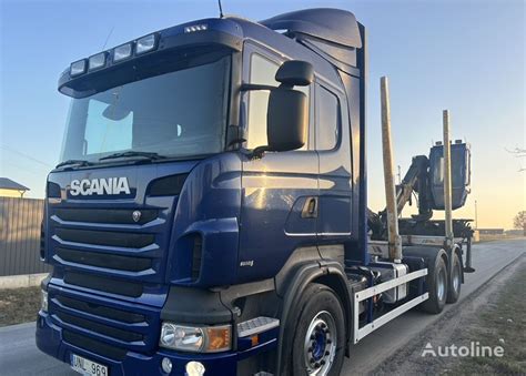 Scania R V X Euro Holztransporter Lkw Kaufen Polen Strzegowo