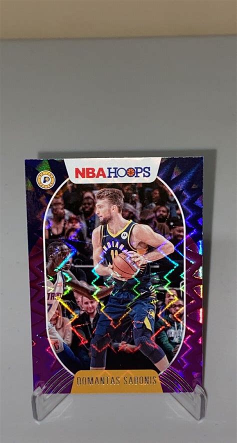 2020 21 Panini NBA Hoops Purple Explosion 100 Domantas Sabonis For