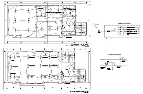 Electrical Layout Plan Of Third Floor Plan In Detail Autocad D Drawing Hot Sex Picture