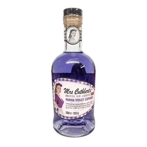 Mrs Cuthberts Parma Violet Cupcake Gin Liqueur 50cl