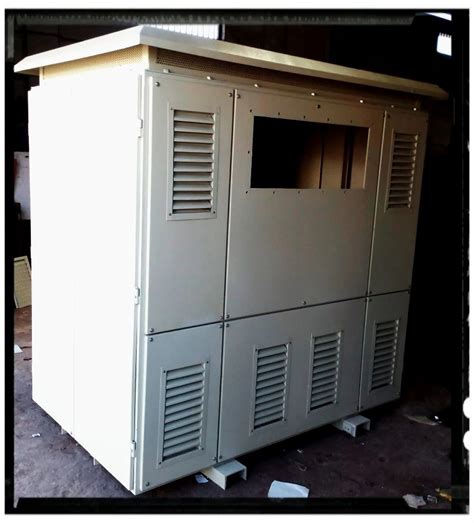 Ms Crca Steel Tank Powder Coating Transformer Enclosure Ip At