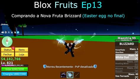 Blox Fruits Ep13 Comendo A Nova Fruta Blizzard Youtube