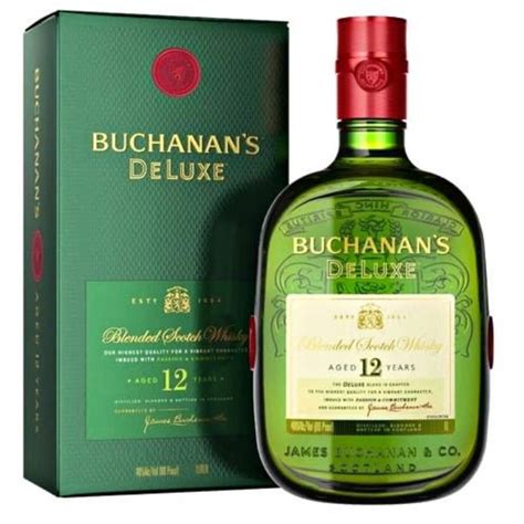 Wisky Buchanan S 12 Anos 1Litro Original Selo Do IPI E Caixa