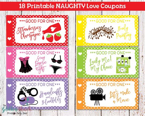 Free Printable Kinky Coupons For Him Free Printable