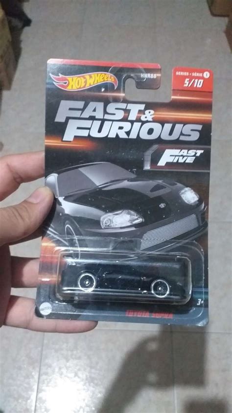 Promo HOT WHEELS FAST FURIOUS TOYOTA SUPRA HITAM TULISAN MERAH Multicolor Diskon Di