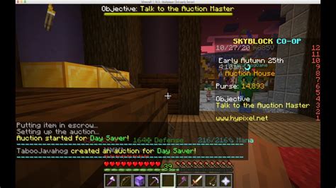 Hypixel Skyblock Coop Day Part Youtube