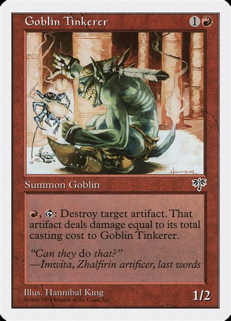 Goblin Tinkerer | Magic: the Gathering MTG Cards