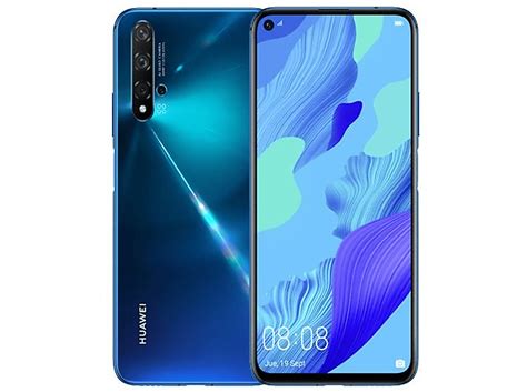 Huawei Nova 5t Crush Blue 128 Gb Crush Blue Dual Sim Mediamarkt