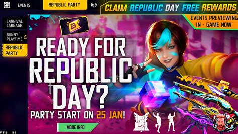 January New Event Rewards Free Fire New Event Ff New Event