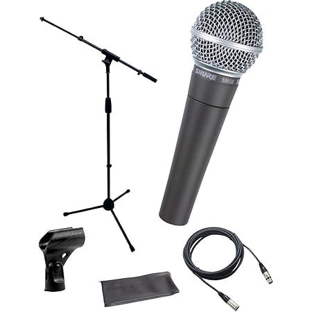 Amazon Shure Stage Performance Kit With Sm Cardioid Dynamic