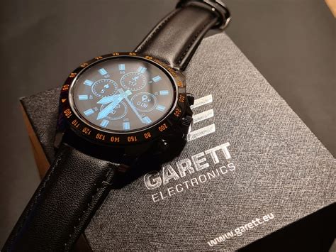 Smartwatch Garett V Rt Czarny Puls Ci Nienie