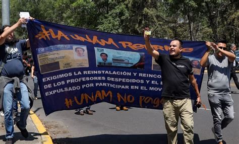 Protestan contra regreso de Lorenzo Córdova a la UNAM señalan ilegal