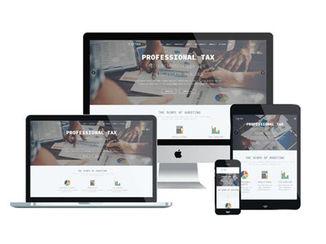 AT Tax – Free Responsive Tax website templates