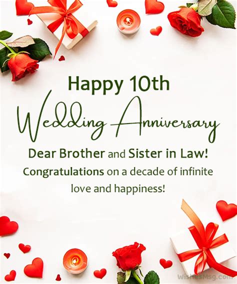 10th Anniversary Wishes Messages And Quotes WishesMsg 49 OFF