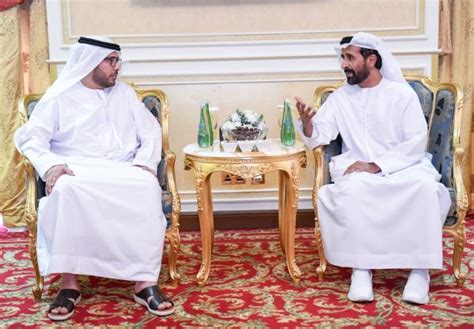 Musallam Bin Ham Discusses Enhancing Cooperation With The Abu Dhabi