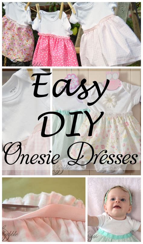 DIY Onesie Dresses - Create and Babble