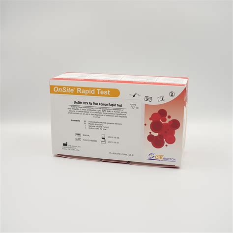 Ctk Onsite Hcv Ab Plus Combo Rapid Test Zmedic