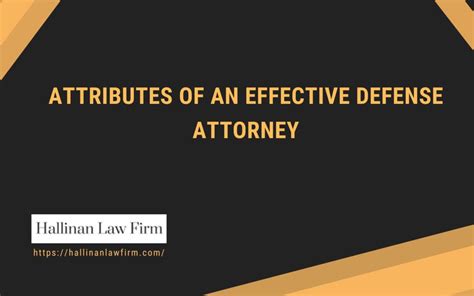 Best Attributes Of An Effective Defense Attorney