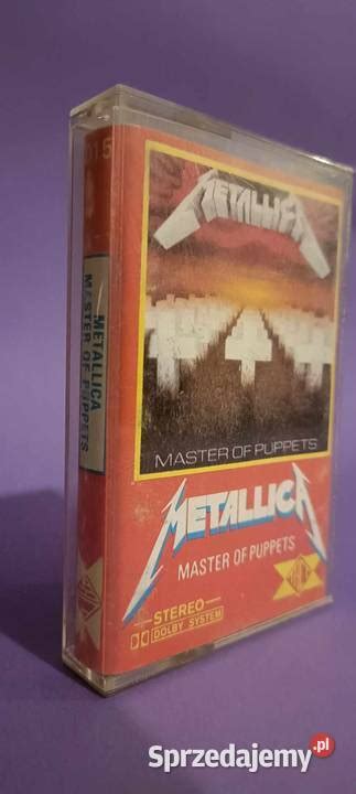 Metallica Master Of Puppets 1990 KASETA MAGNETOFONOWA Tact Kraków