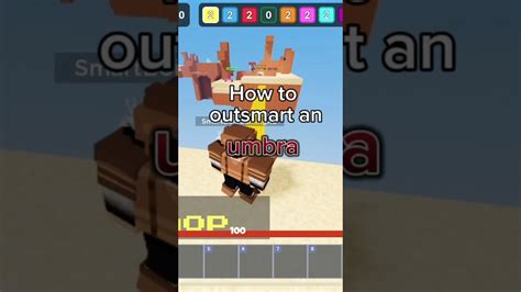 Roblox Bedwars But How To Outsmart An Umbra Youtube