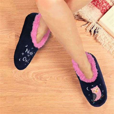 New Slumbies Pairables Soft Slippers Socks Non Slip Grip Soles Splitz