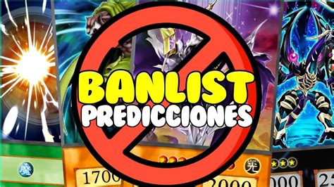 Mis PREDICCIONES sobre la PRÓXIMA BANLIST Yu Gi Oh Duel Links YouTube