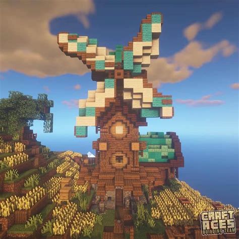 25 Minecraft Windmill Builds To Impress Your Friends - Mom's Got the Stuff