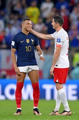 Robert Lewandowski Poland Kylian Mbappe France Last 16 World Cup 2022