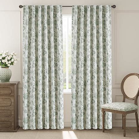 Amazon Jinchan Blackout Floral Curtains For Bedroom