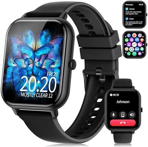 Amazon Smart Watch For Men Women Answer Make Call