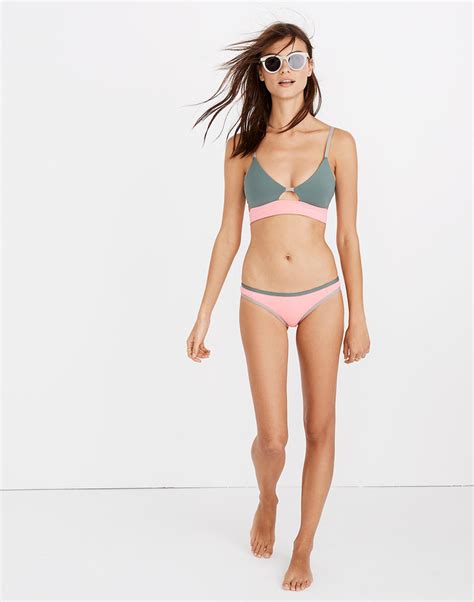 Madewell X Tavik Jayden Bikini Bottom In Colorblock ShopStyle Two