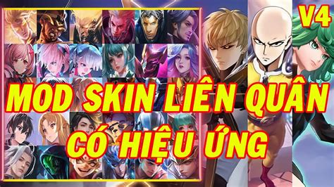 Hướng Dẫn MOD Skin Liên Quân Có Hiệu Ứng Mới Nhất Phiên Bản Ký Niệm 5