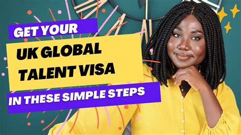 Get The Uk Global Talent Visa I Life Update Endorsement Application