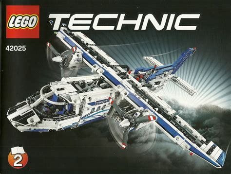 42025 Lego® Technic Bauanleitung Cargo Plane Frachtflugzeug Heft 1 2 3 Klickbricks