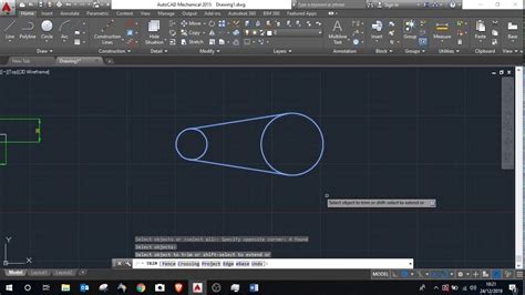 Exercice 5 Initiation Autocad Dao Dessin Industriel Darija Youtube