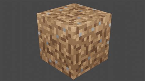 Free minecraft dirt block 3D - TurboSquid 1673666