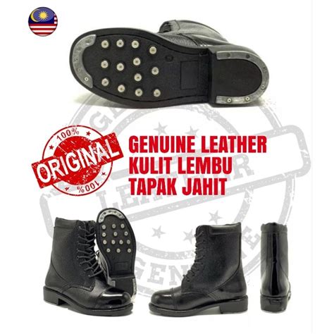 Flash Sale 🔥 Kasut Kawad Lelaki Kulit Drill Boot Berladam 🔥🔥 Original