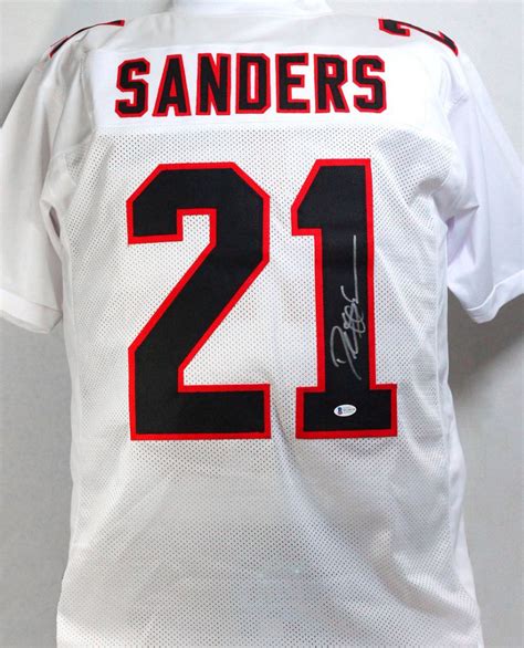 Deion Sanders Signed Jersey (Beckett COA) | Pristine Auction