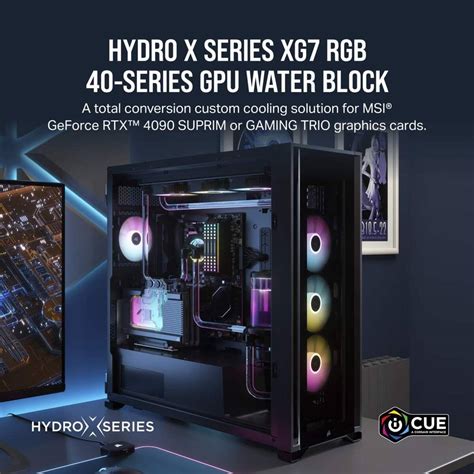 Corsair Hydro X Series Xg7 Rgb 40 Series Gpu Water Block 4090 Trio 水冷パーツ 水冷ブロック Vga用 ブロック本体