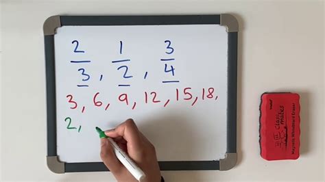 Ordering Fractions From Least To Greatest