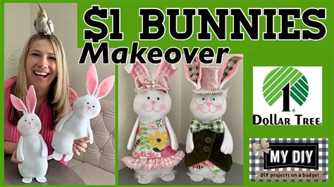 Dollar Tree Bunny Diy Bunny Easter Spring Centerpiece Garden