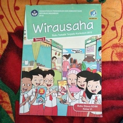 Jual Original Buku Tematik Terpadu Kelas Tema Wirausaha Shopee