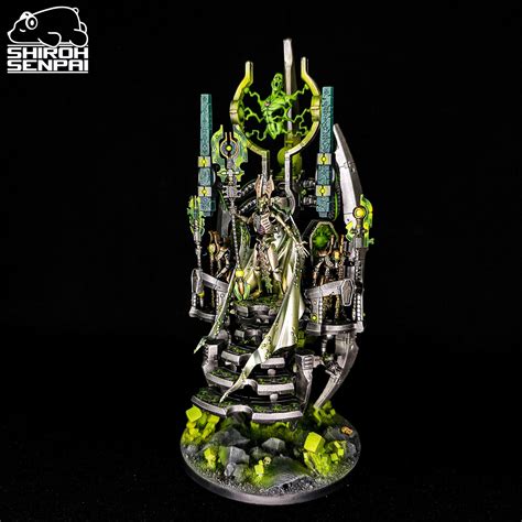 Szarekh The Silent King Necrons Warhammer K Games Workshop Commission