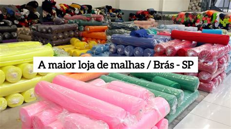 Onde comprar tecidos Malhas em SP Brás Loja de tecido BRUELAS Parte 1