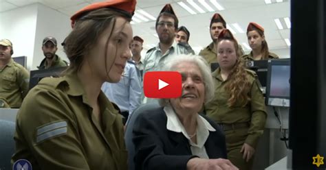 VÍdeo Una Sobreviviente Del Holocausto Activa Las Sirenas En Todo