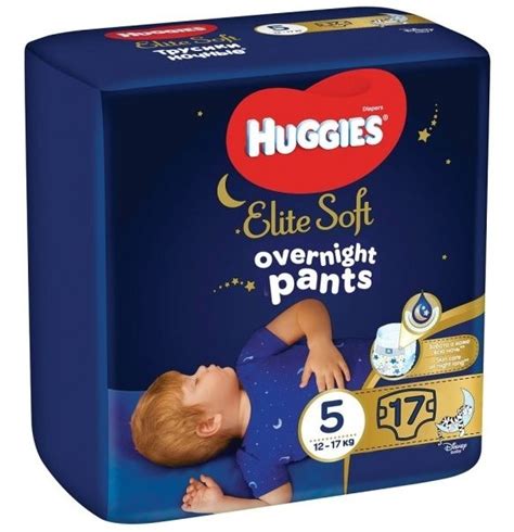 HUGGIES noćne pelene Elite soft 5 17kom - Cenoteka