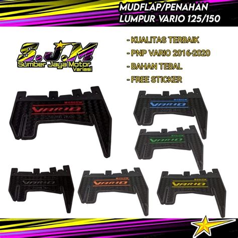 Jual Mudflap Vario Penahan Lumpur Vario Esp Led Model Aksesoris