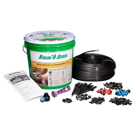 Rain Bird Drip System Expansion and Repair Kit DRIPPAILQ - The Home Depot